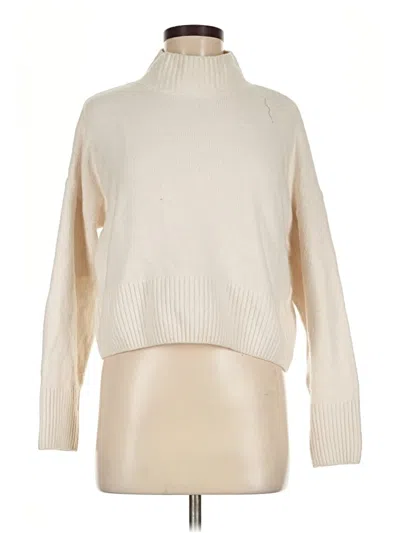 Pre-owned Paris Atelier & Other Stories Turtleneck Sweater In Ivory