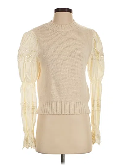 Pre-owned Paris Atelier & Other Stories Turtleneck Sweater In Ivory