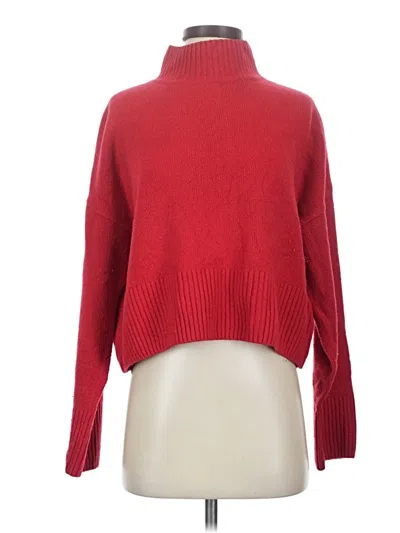 Pre-owned Paris Atelier & Other Stories Turtleneck Sweater In Red