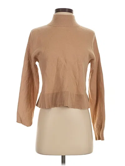 Pre-owned Paris Atelier & Other Stories Turtleneck Sweater In Tan