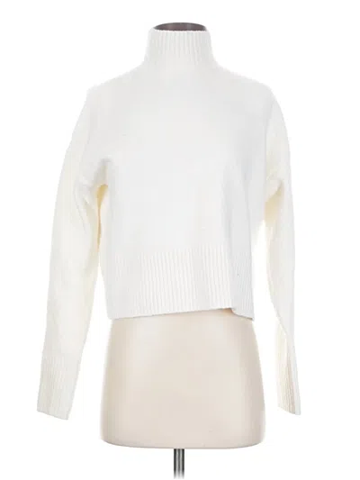 Pre-owned Paris Atelier & Other Stories Turtleneck Sweater In White