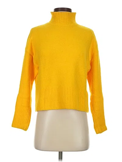 Pre-owned Paris Atelier & Other Stories Turtleneck Sweater In Yellow