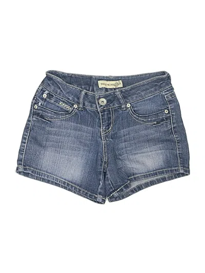 Pre-owned Paris Blues Denim Shorts In Blue