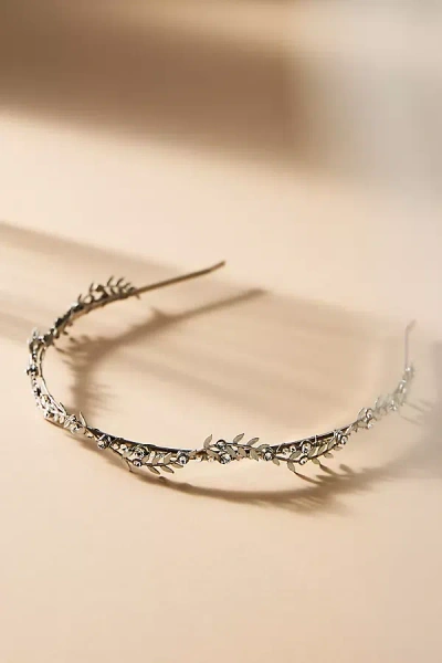 Paris By Debra Moreland Cannes Headband In Silver