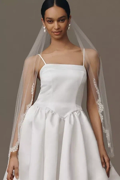 Paris By Debra Moreland Follies Veil In White