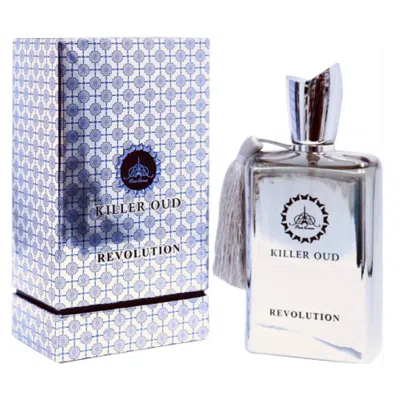 Paris Corner 2pcs Combo  Revolution Killer Oud Eau De Parfum  Men's Cologne 3.4 oz In Multi