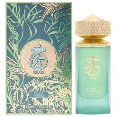 Paris Corner Khair - Pistachio By  For Unisex - 3.4 oz Edp Spray In Multi