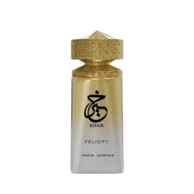 Paris Corner Unisex Khair Felicity Edp Spray 3.38 oz (tester) Fragrances 0943021658759