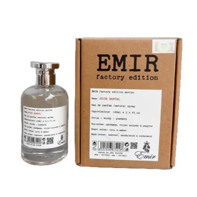 Paris Corner Unisex Rich Santal Emir Factory Edition Edp Spray 3.4 oz Fragrances 6297856875218 In Violet