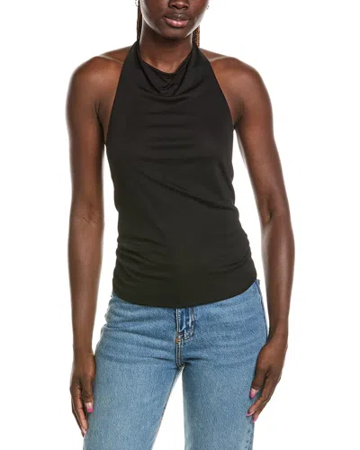 Paris Georgia Arlo Halter Top In Black