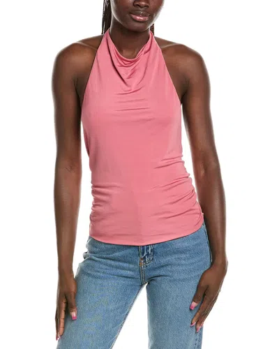 Paris Georgia Arlo Halter Top In Pink