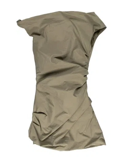 Pre-owned Paris Georgia Asymmetrical Mini Dress W/ Tags In Green