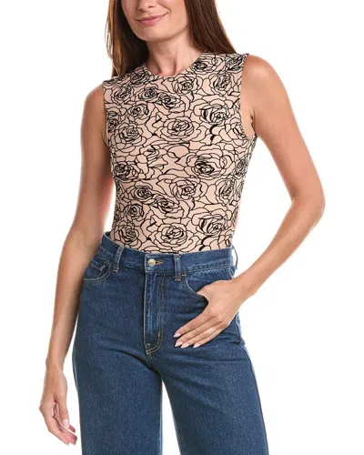 Paris Georgia Backless Bodysuit In Black