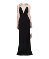 Paris Georgia Bernie Maxi Dress In Black
