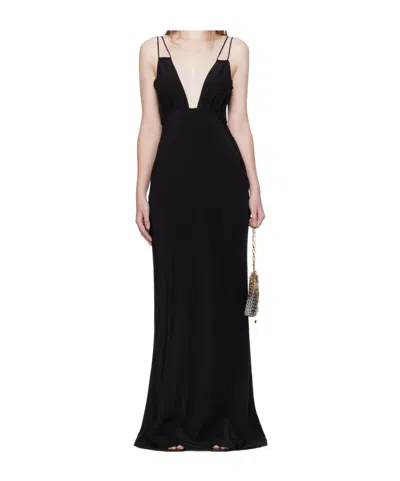 Paris Georgia Bernie Maxi Dress In Black
