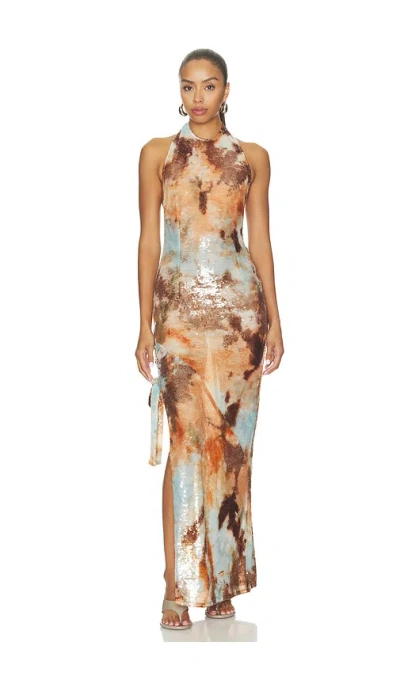 Paris Georgia Bex Dress In Multi