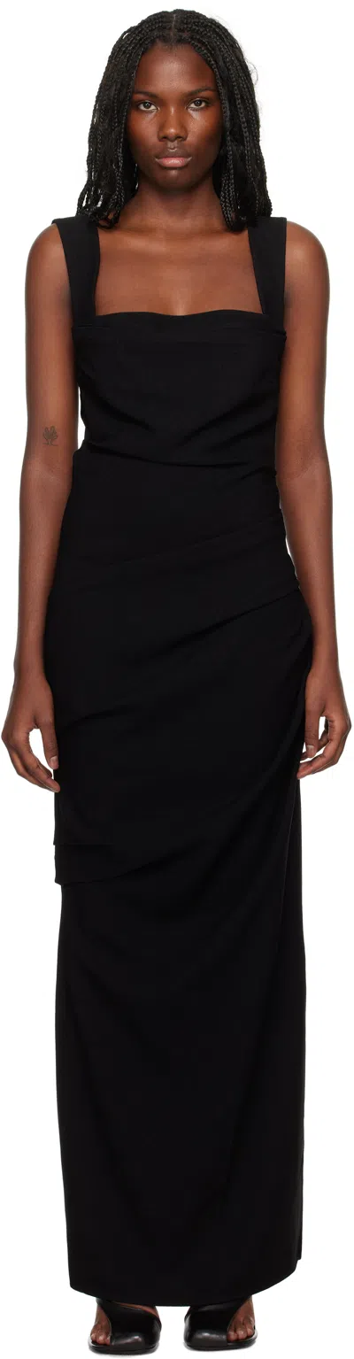 Paris Georgia Black 09 Raf Midi Dress