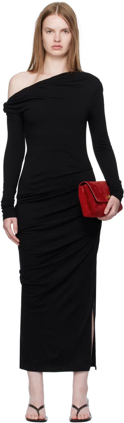 Paris Georgia Black Elemental Manahou Maxi Dress