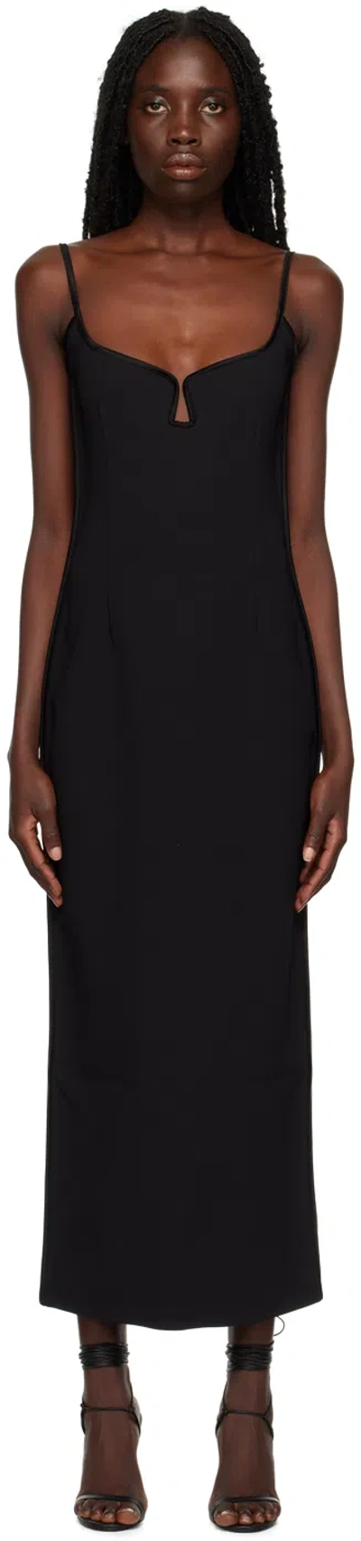 Paris Georgia Black Marlo Midi Dress
