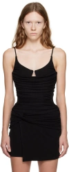Paris Georgia Black Otto Tank Top In Black