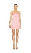 Paris Georgia Blaze Slip Dress In Pink