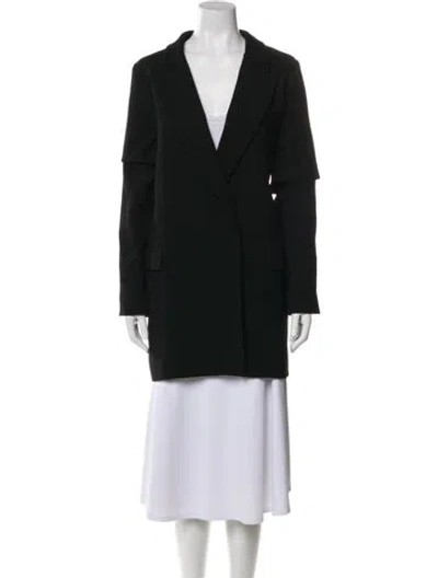 Pre-owned Paris Georgia Blazer In Black