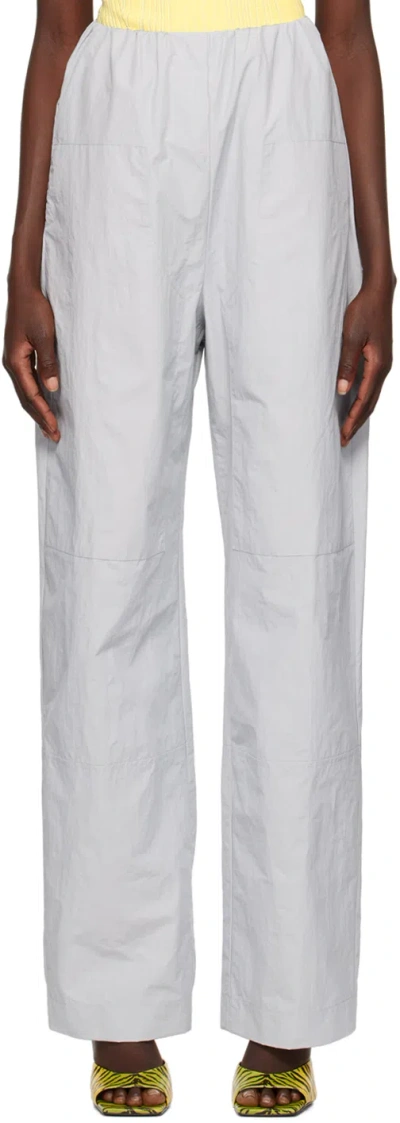 Paris Georgia Blue Cocoon Lounge Pants In Subtle Blue