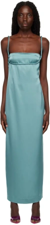 Paris Georgia Women's Talia Midi Slip Dress In Sea