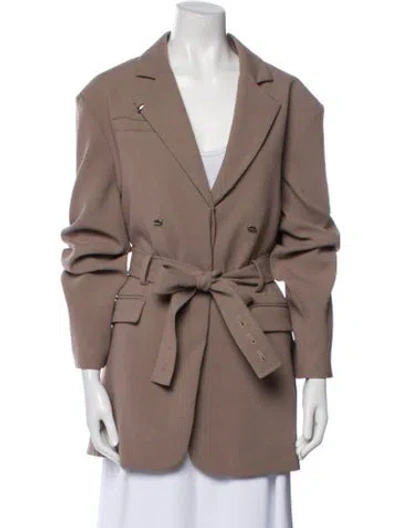 Pre-owned Paris Georgia Coat W/ Tags In Brown