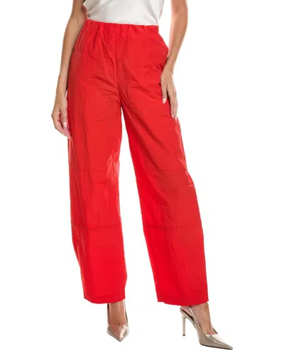 Paris Georgia Cocoon Track Pant In Red