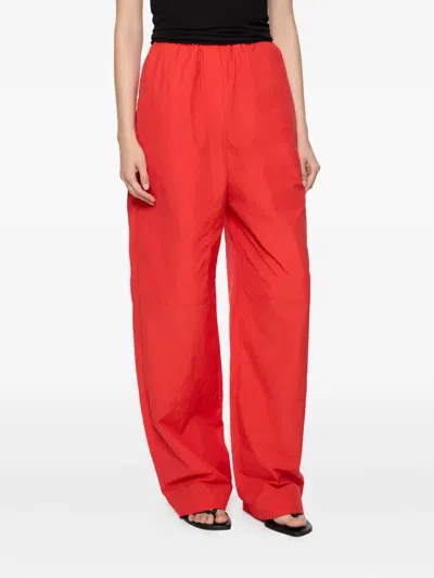 Paris Georgia Cocoon Trousers In Red