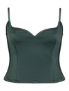 PARIS GEORGIA CORSET-STYLE TOP