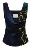 Paris Georgia Croissant Mesh Singlet