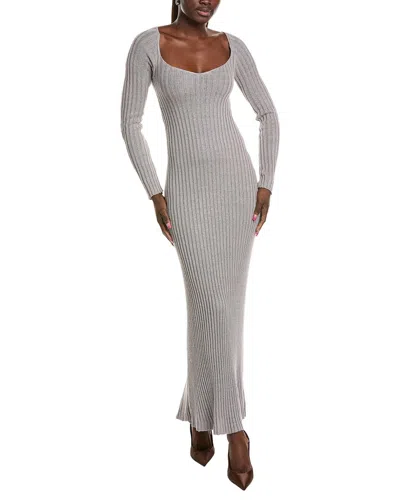 Paris Georgia Elemental Linen Knit Dress In Multi