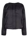 Paris Georgia Elevated Padded Jacket In Black
