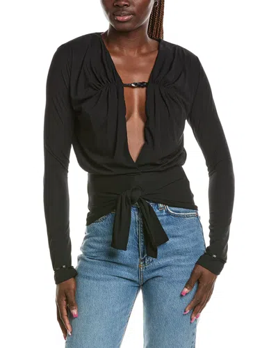 Paris Georgia Filomena Top In Black