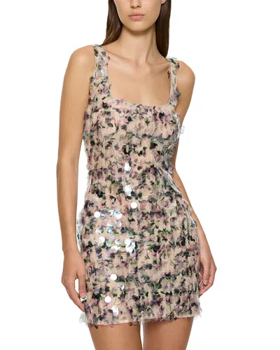 Paris Georgia Flora Mini Dress In Multi
