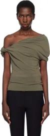 Paris Georgia Gray Elemental Ida Top In Mushroom
