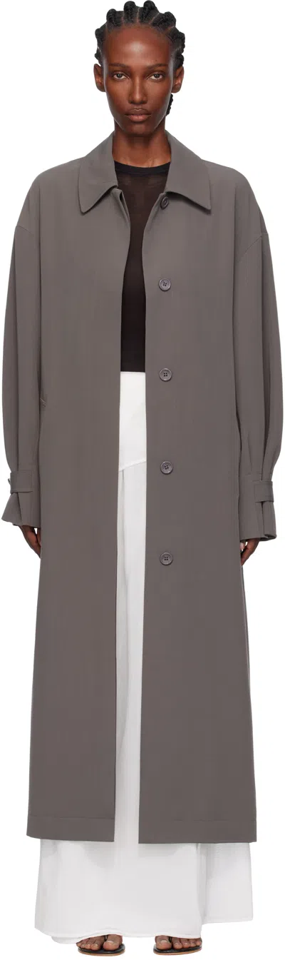 Paris Georgia Gray Elemental Marianne Trench Coat