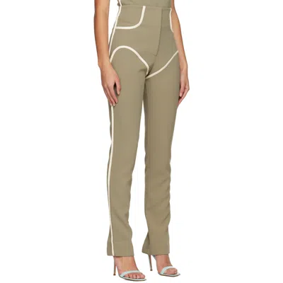 Paris Georgia Green Cowboy Pants In Blue