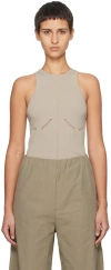 Paris Georgia Green Mia Tank Top In Clay