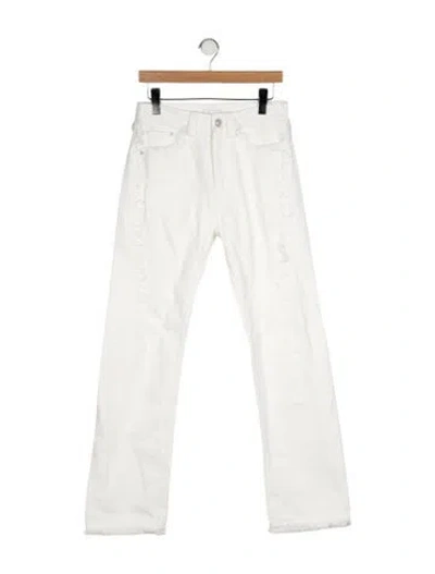 Pre-owned Paris Georgia High-rise Straight Leg Jeans W/ Tags In Multi