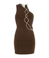 Paris Georgia Hollow Dress In Brown