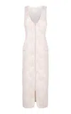 Paris Georgia Iona Tassel Fringe Dress In Off-white