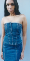 Paris Georgia Jo Bodice Indigo