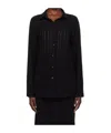 Paris Georgia Lapel Shirt In Black