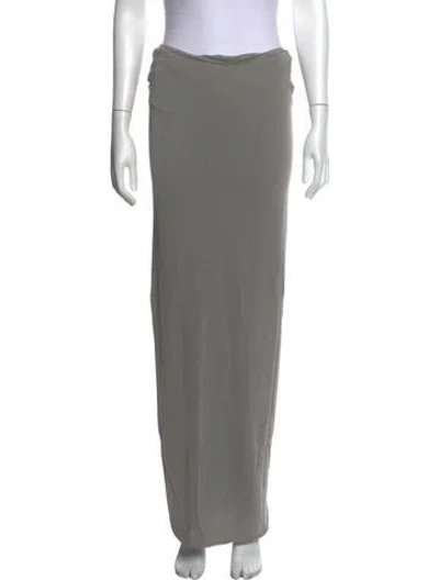 Pre-owned Paris Georgia Long Skirt W/ Tags In Grey