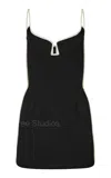 Paris Georgia Marlo Keyhole Cutout Mini Dress In Black