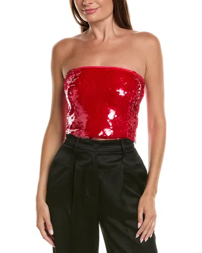 Paris Georgia Mermaid Tube Top In Red