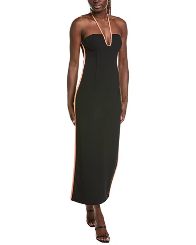 Paris Georgia Nassia Midi Dress In Black